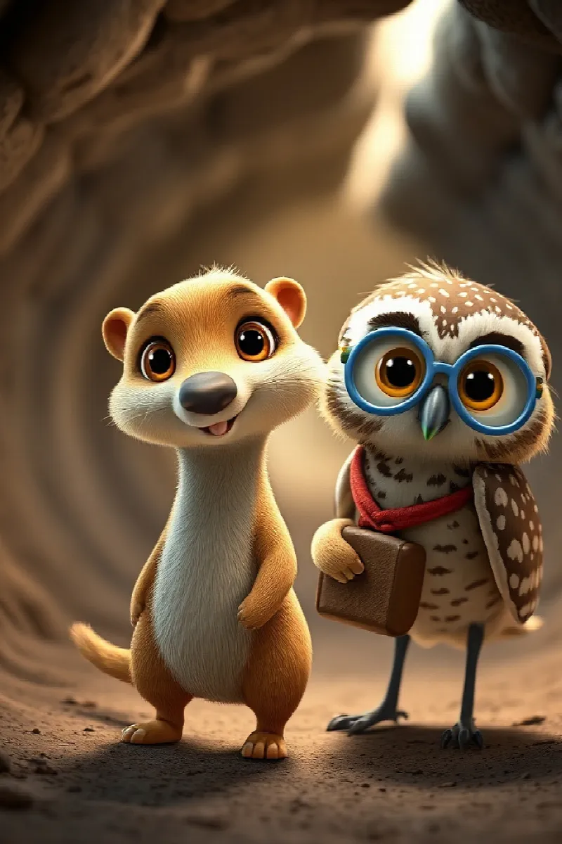 Picture 4 from the tale The Little Prairie Dog