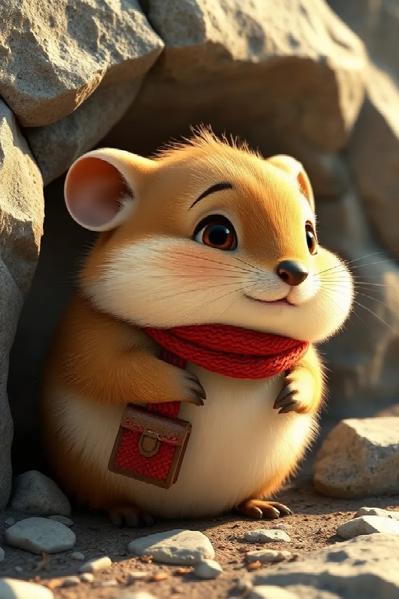Picture 1 from the tale The Pika's Winter Party
