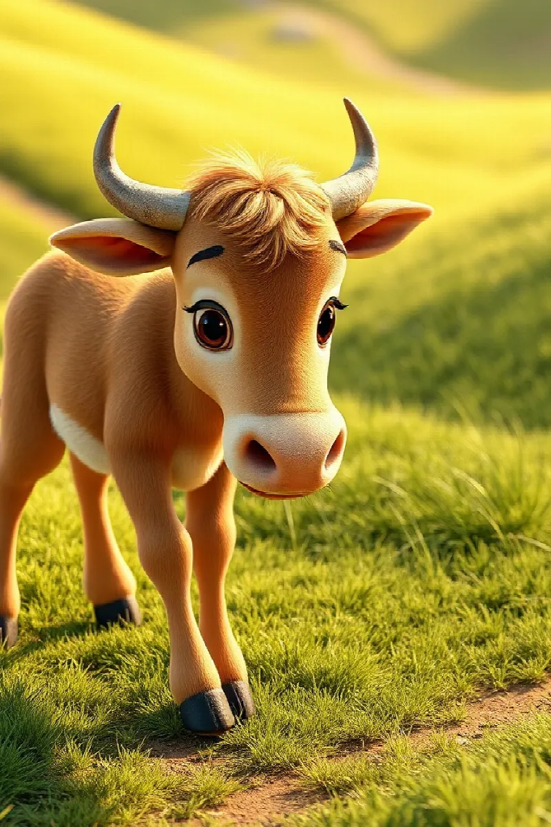 Picture 2 from the tale The Little Saiga