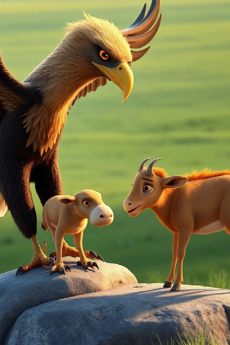 Picture 4 from the tale The Little Saiga