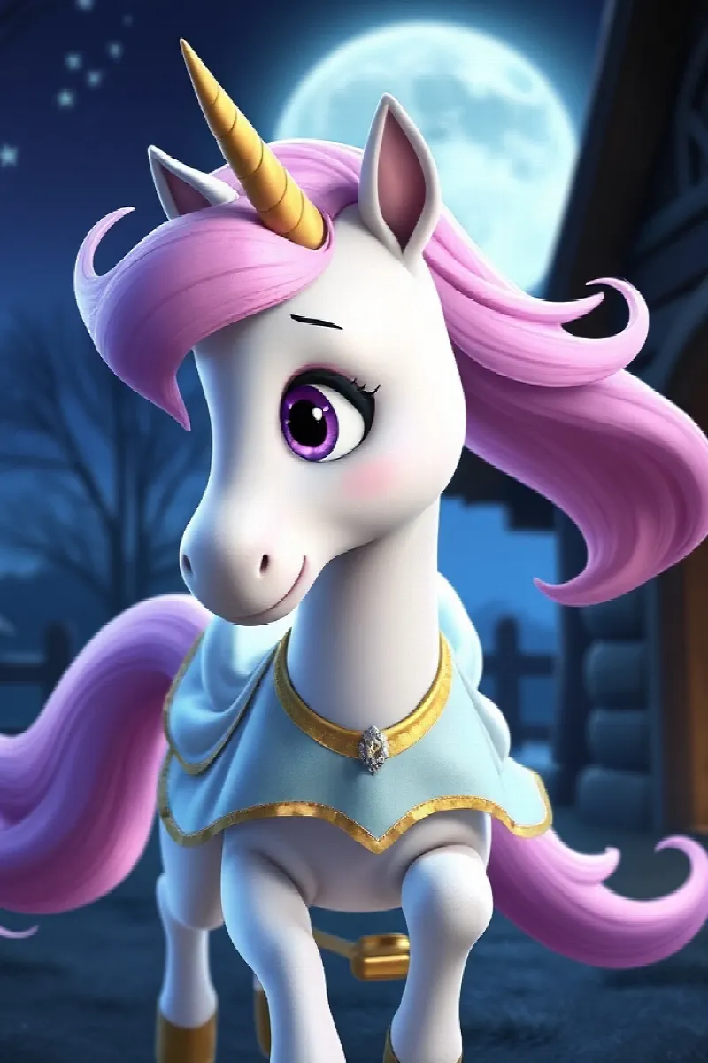 Picture 2 from the tale The Unicorn's Secret Hobby