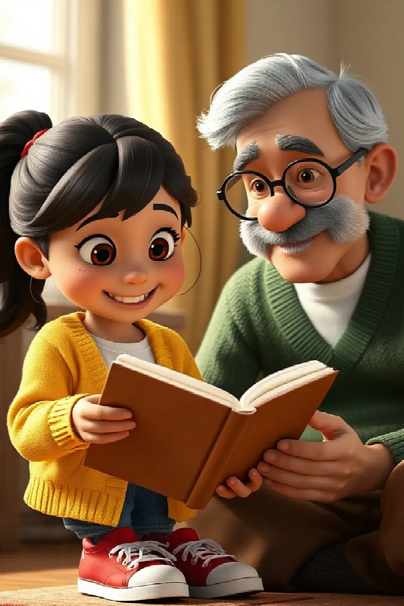 Cesaretin Küçük Kitabı masalından 2. resim