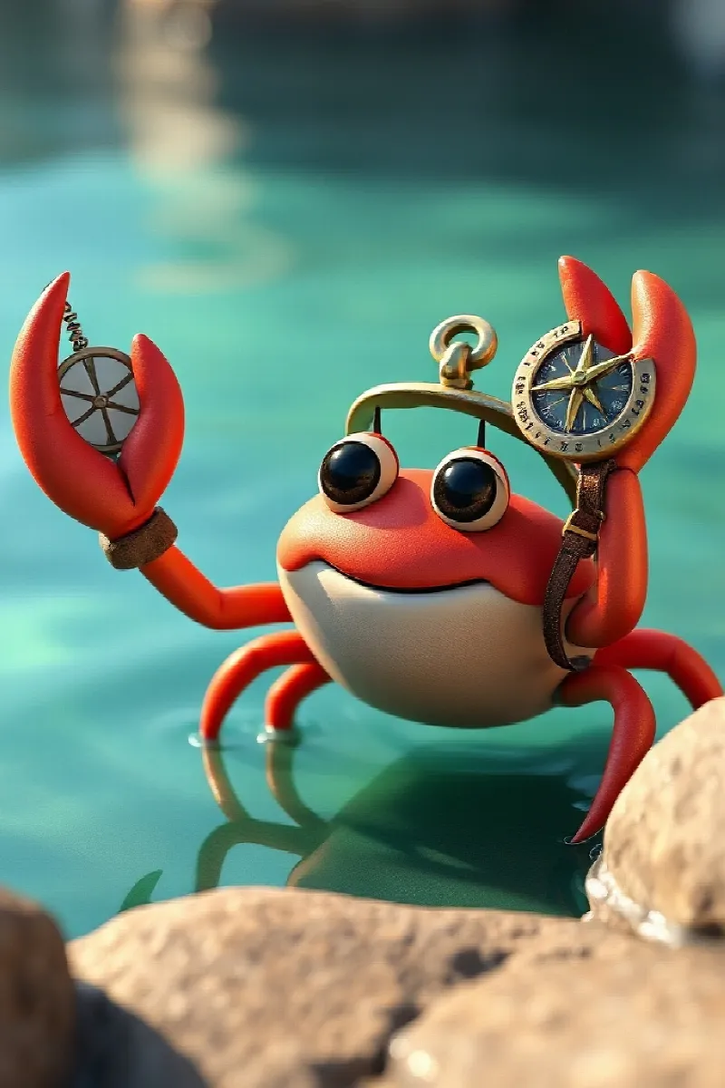 Picture 1 from the tale The Crab's Compass