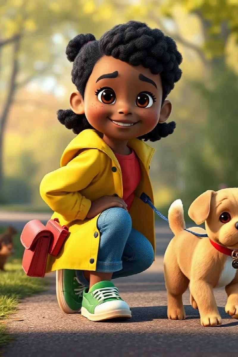 Picture 4 from the tale The Girl and the Dog