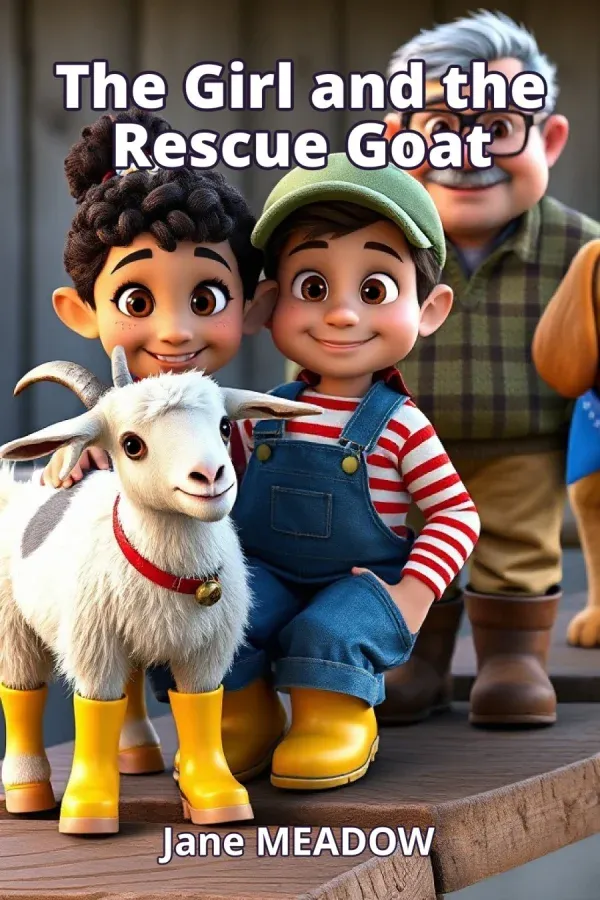 The Girl and the Rescue Goat