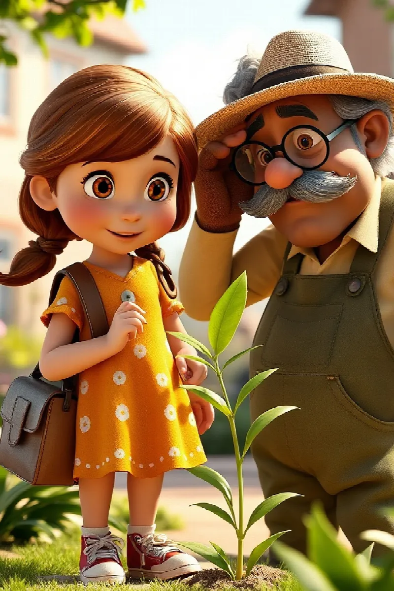 Picture 4 from the tale The Little Thank-You Tree