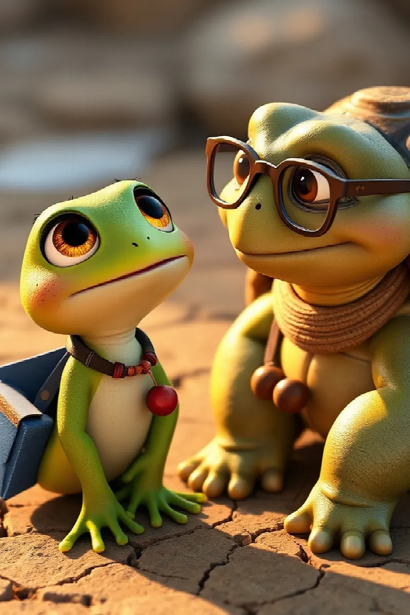 Picture 3 from the tale The Turtle Who Remembered Rain