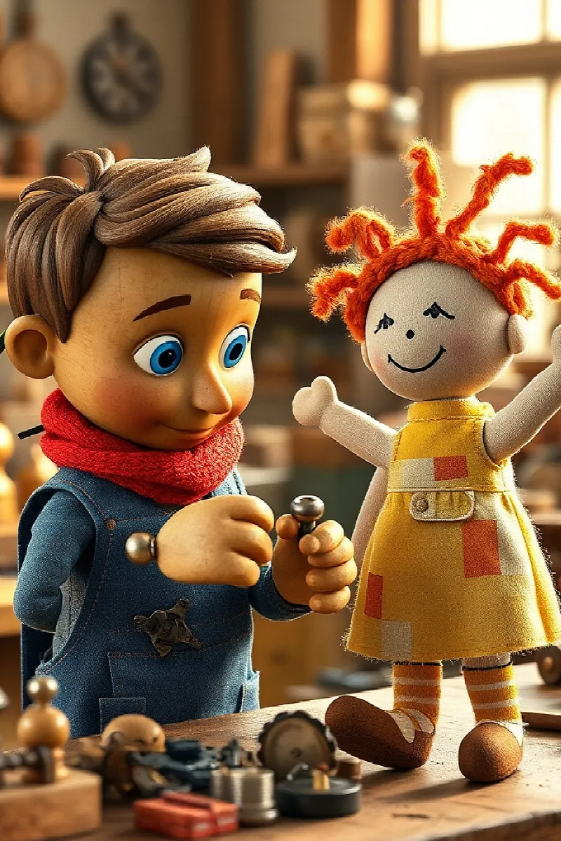 Picture 2 from the tale The Wooden Boy