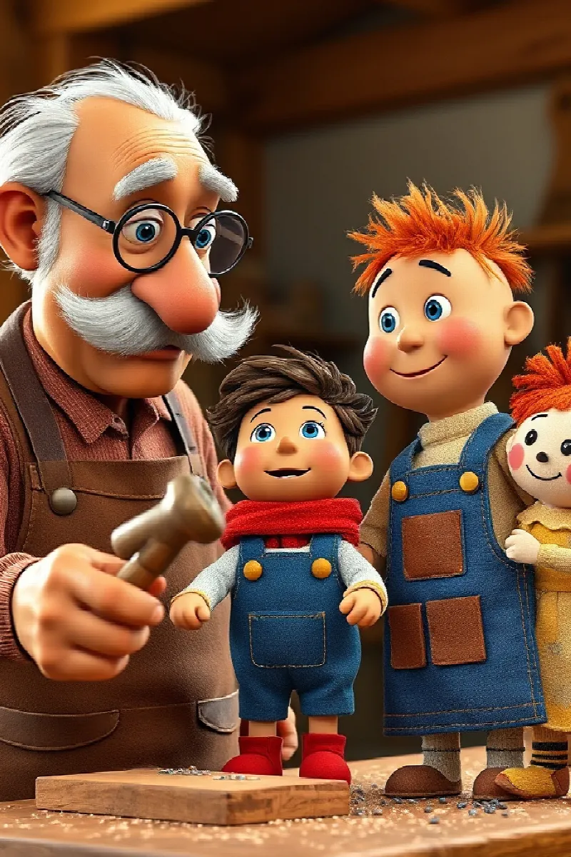 Picture 3 from the tale The Wooden Boy