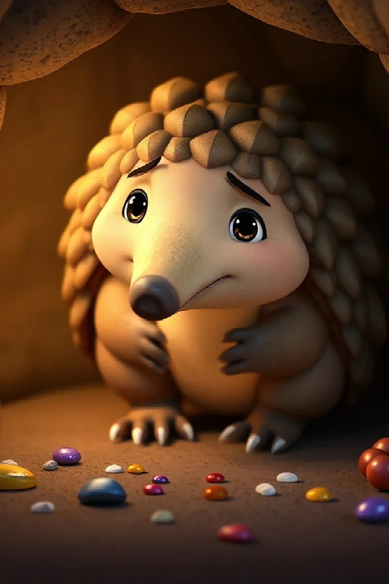 Pangolin'in İlk Partisi masalından 4. resim