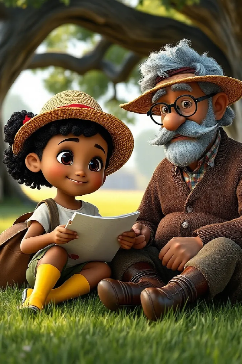 Picture 2 from the tale The Girl and the Animal Observatory