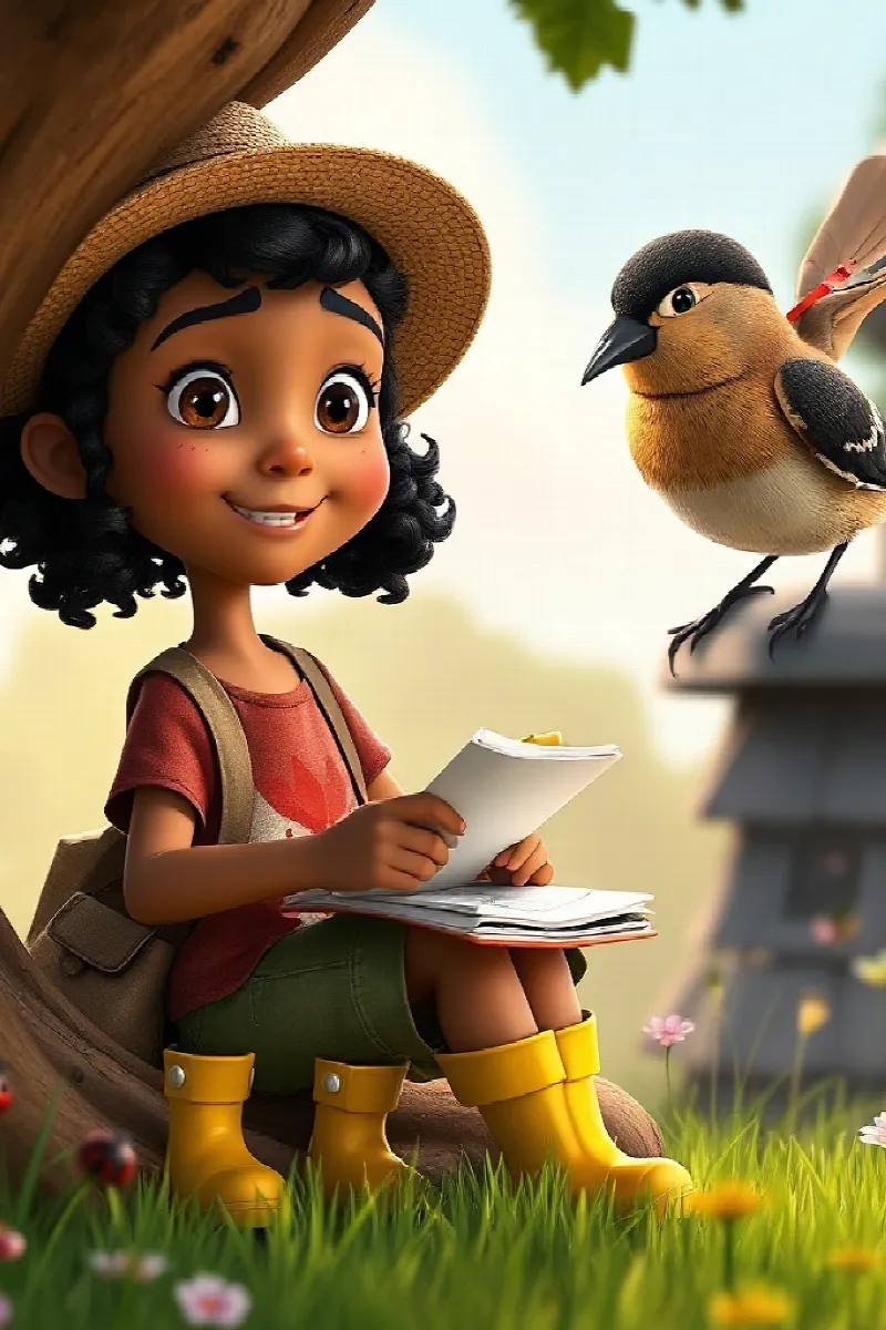 Picture 4 from the tale The Girl and the Animal Observatory