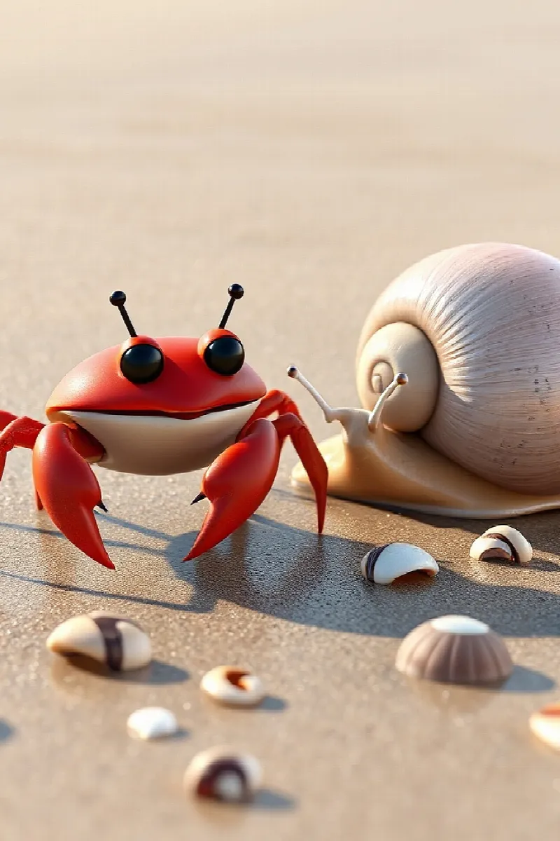 Picture 3 from the tale The Crab's New Address