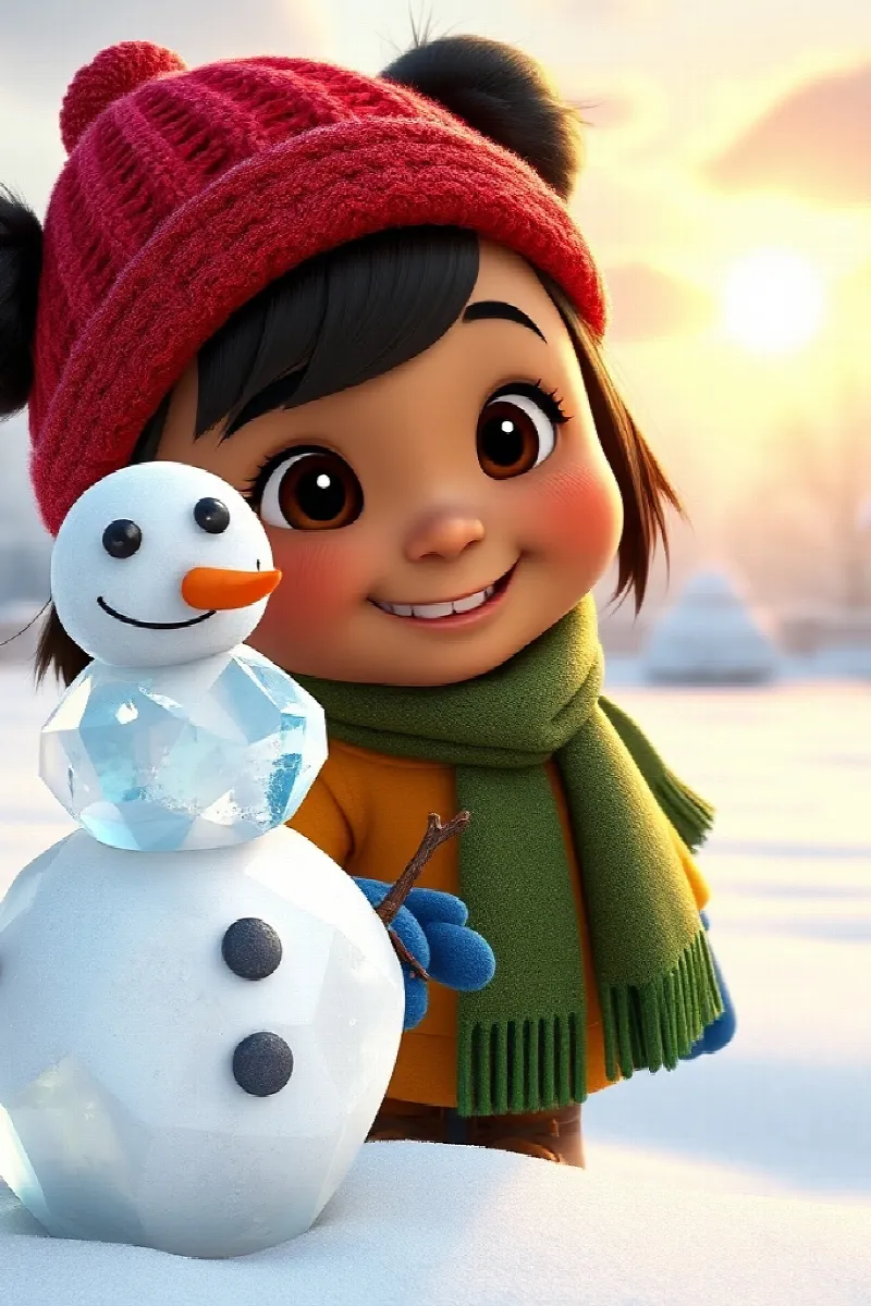 Picture 3 from the tale The Crystal Snowman