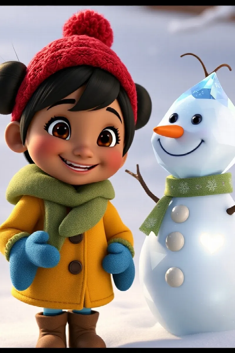 Picture 4 from the tale The Crystal Snowman