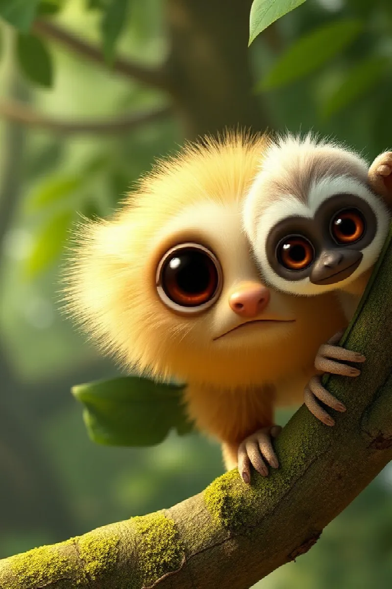Picture 3 from the tale The Gibbon's Swing
