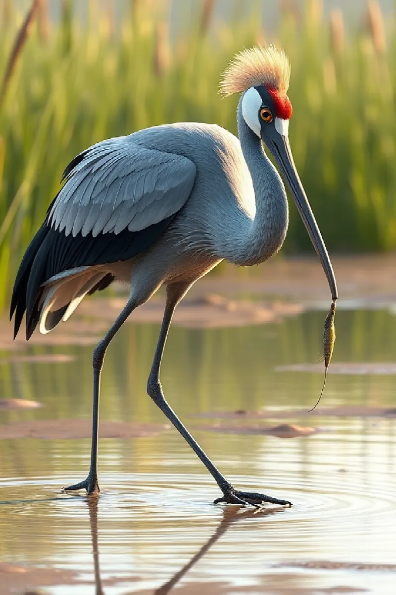 Picture 2 from the tale The Girl and the Crane
