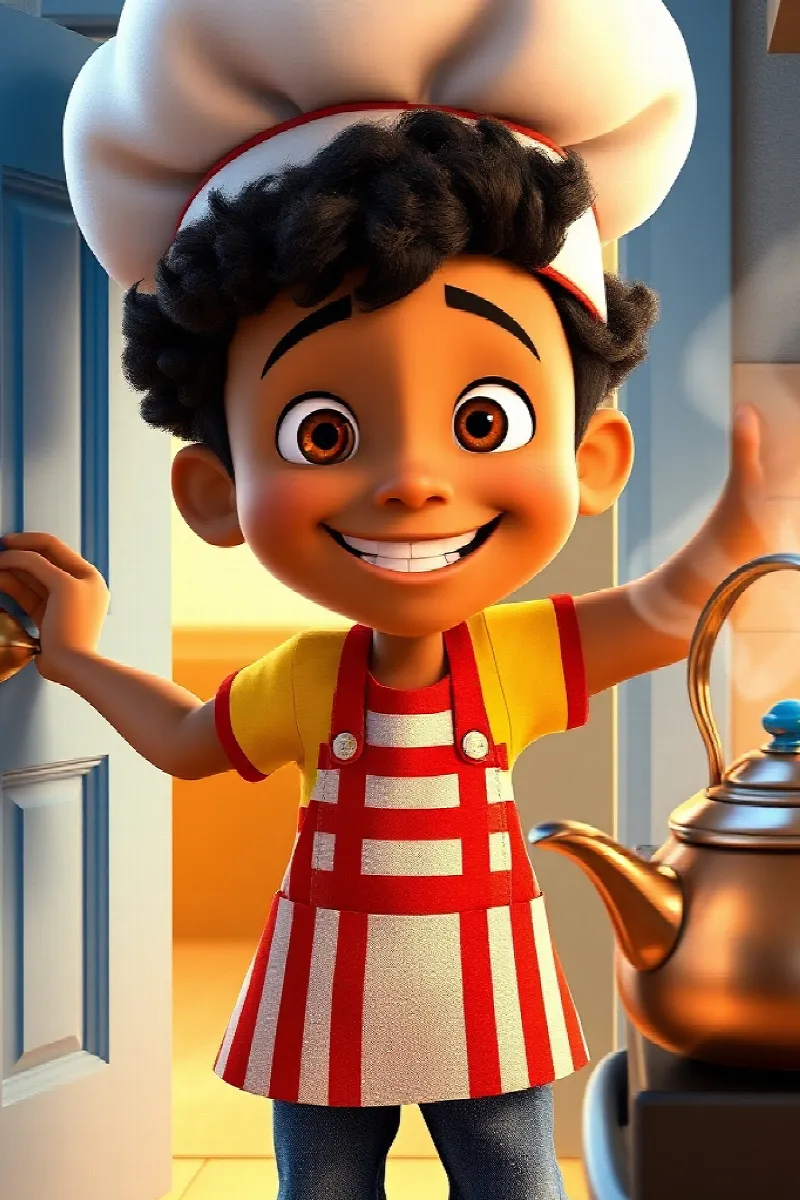 Picture 1 from the tale The Kitchen of Silly Spells