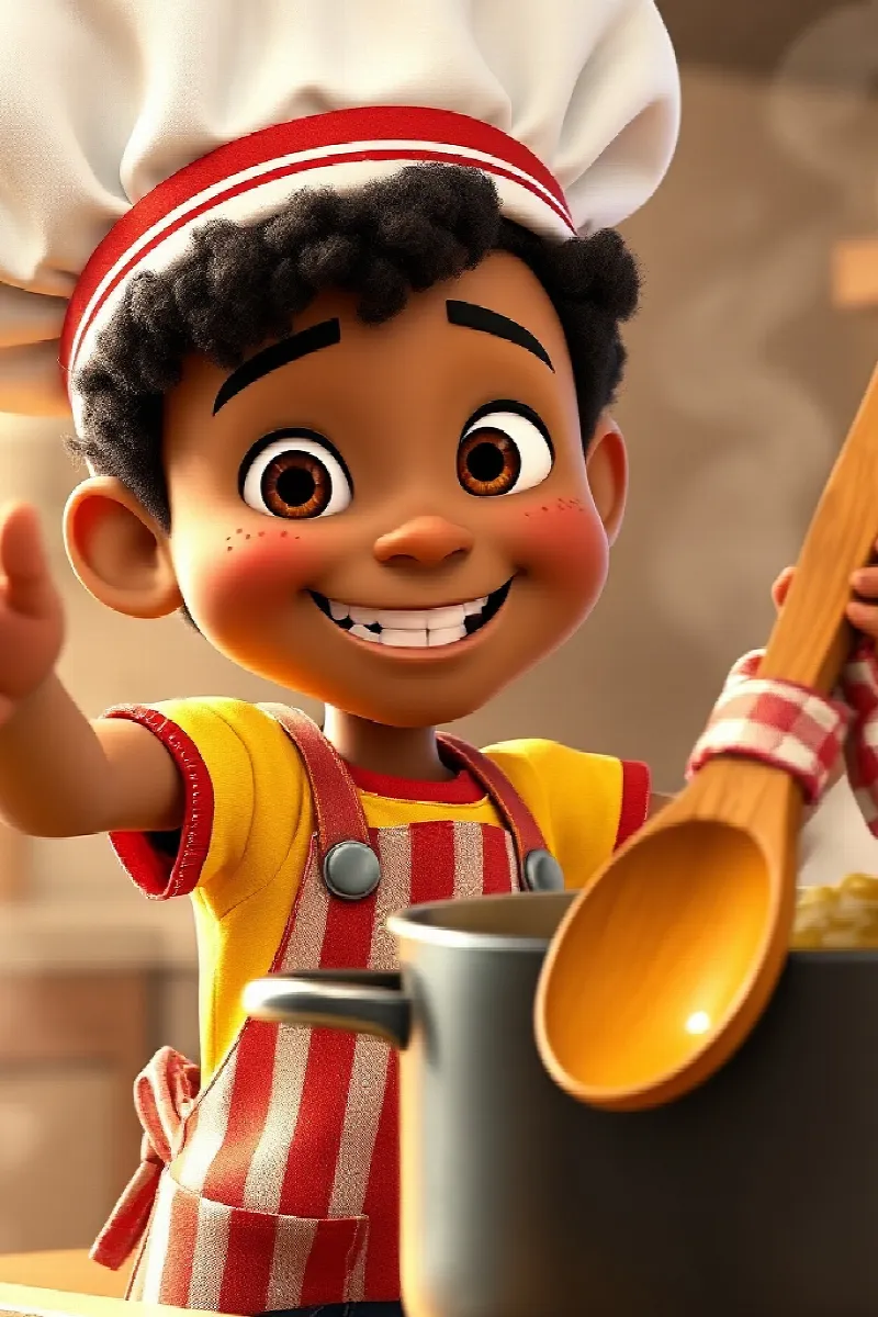 Picture 4 from the tale The Kitchen of Silly Spells