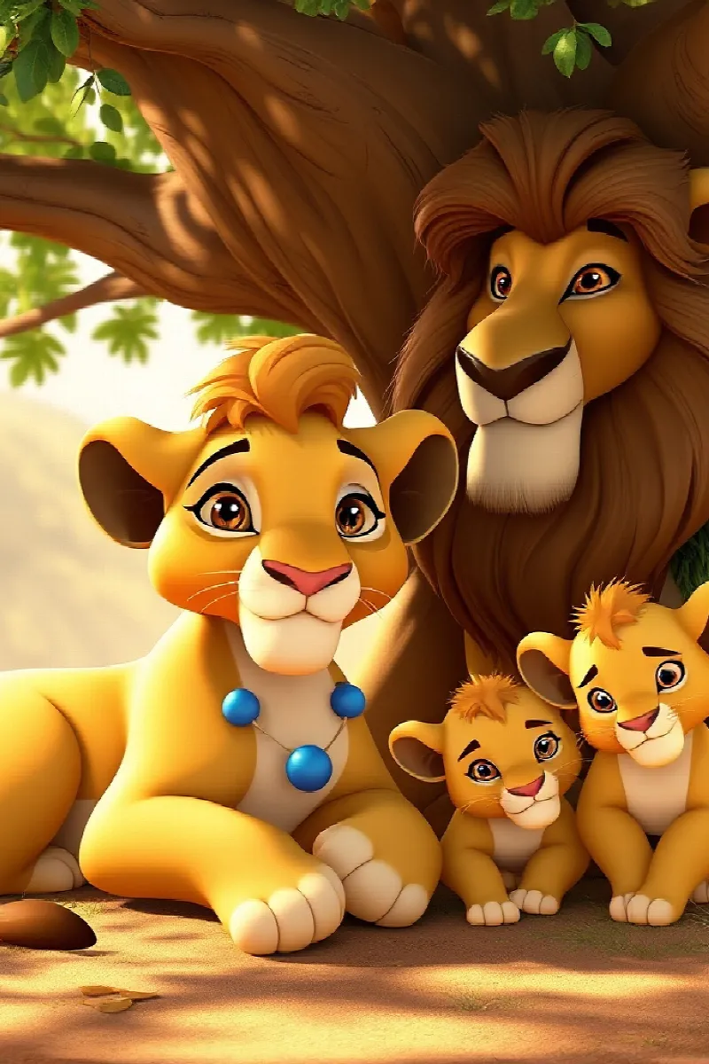 Picture 3 from the tale The Lion and the Mouse