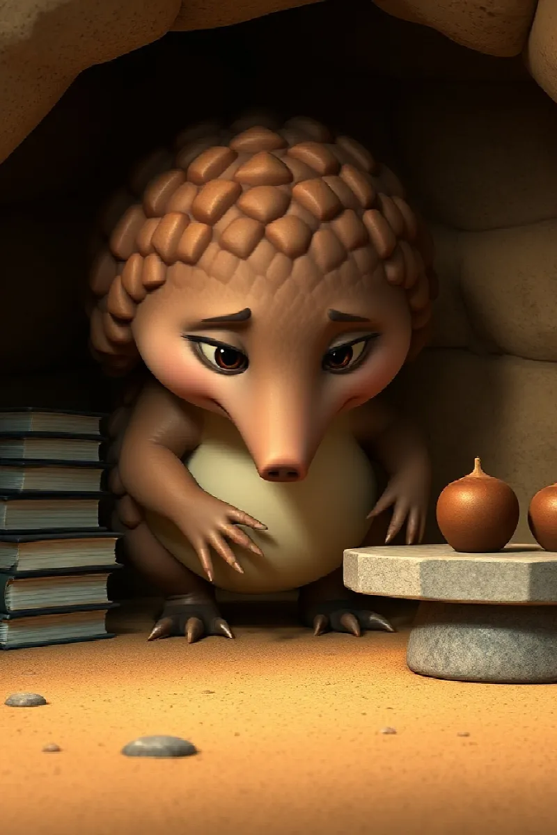 Picture 2 from the tale The Pangolin's First Party