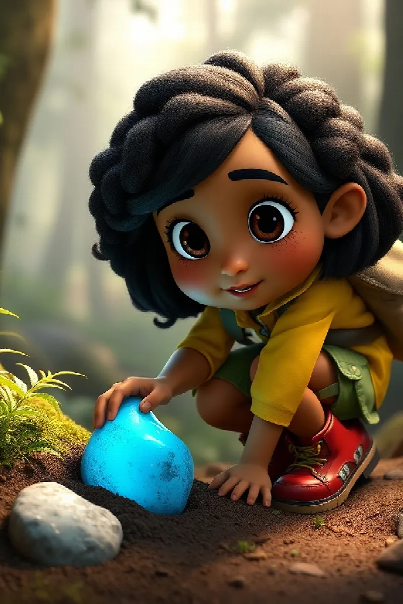 Picture 2 from the tale The Path of Blue Stones