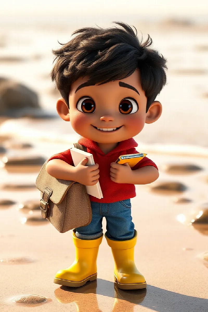 Picture 1 from the tale The Boy and the Starfish