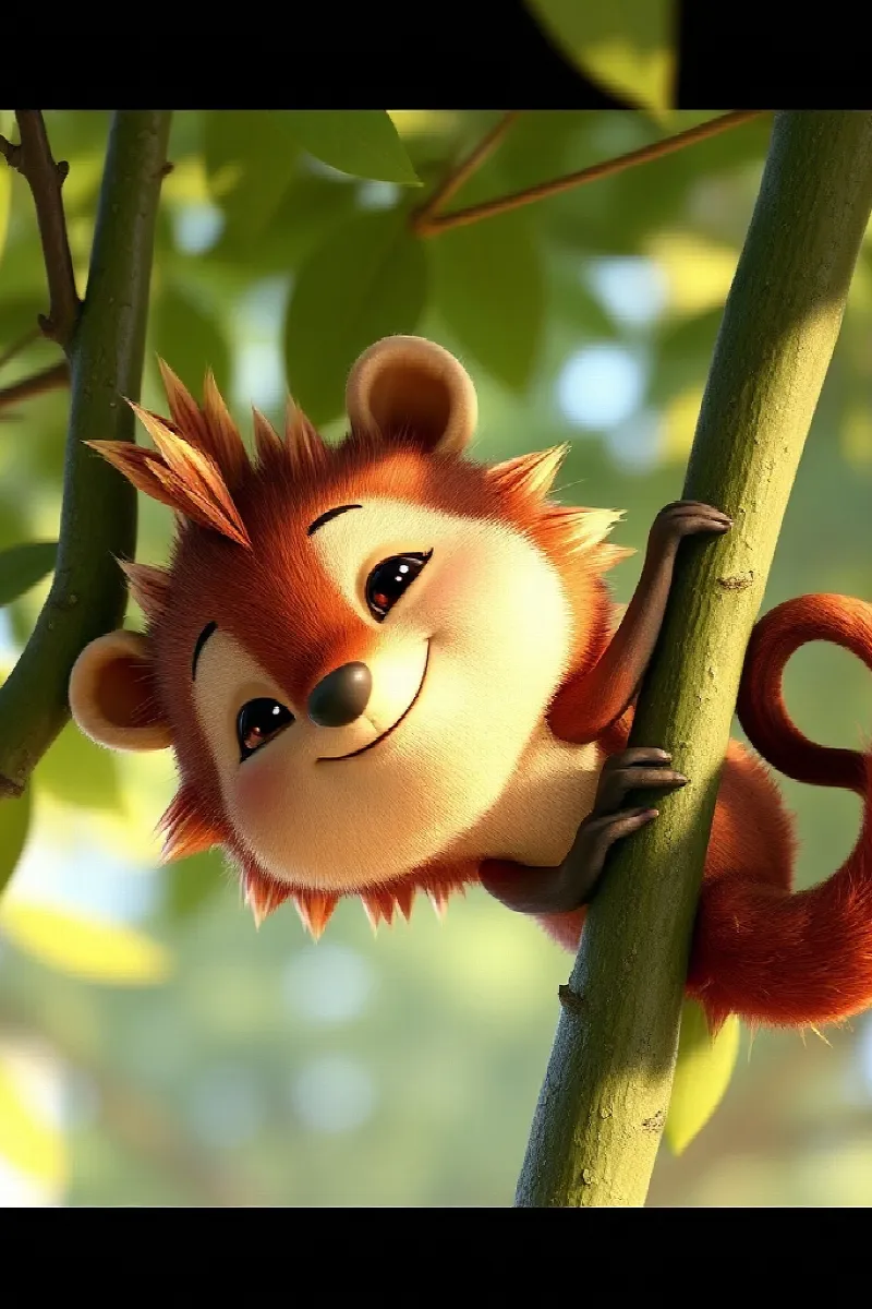 Picture 1 from the tale The Little Coendou
