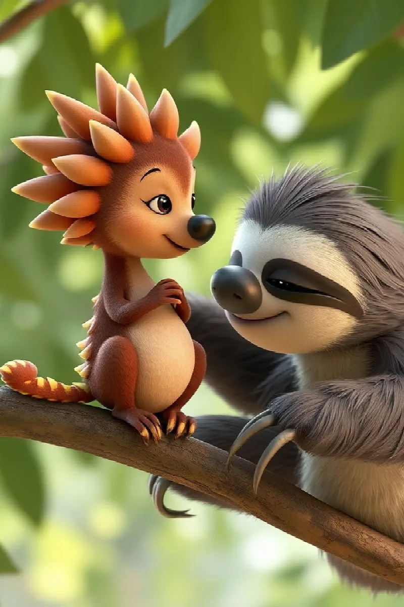 Picture 4 from the tale The Little Coendou
