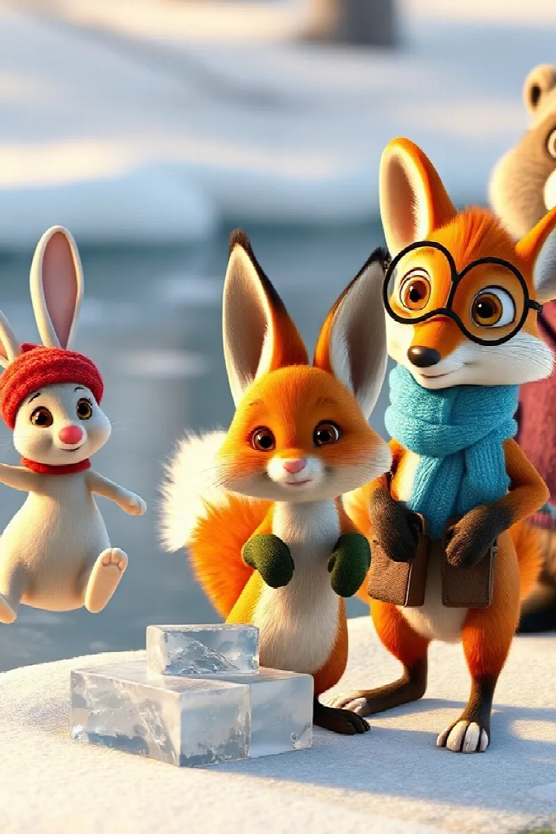 Picture 3 from the tale The Little Ice Sculptor
