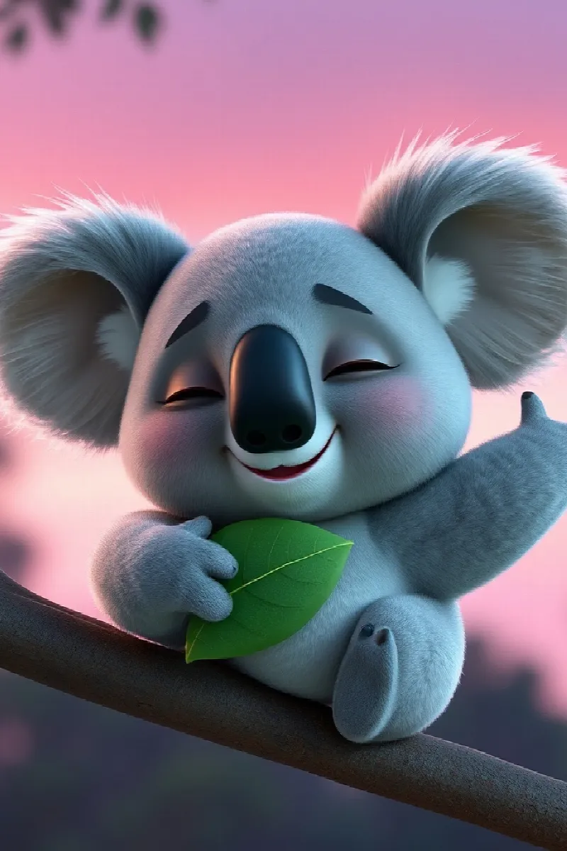 Picture 1 from the tale The Little Koala's Secret