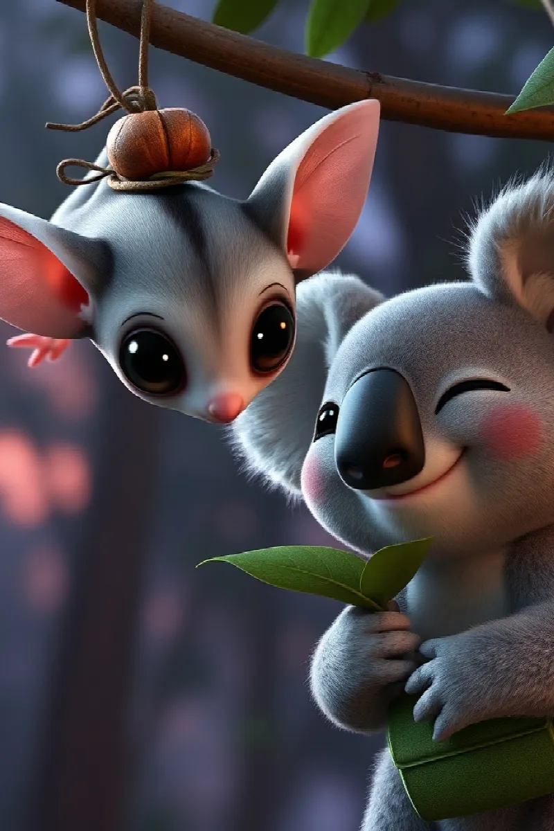 Picture 2 from the tale The Little Koala's Secret