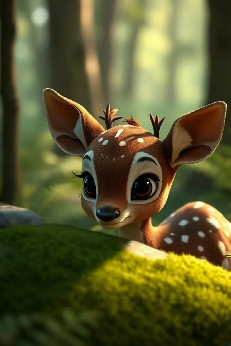 Picture 2 from the tale The Little Musk Deer