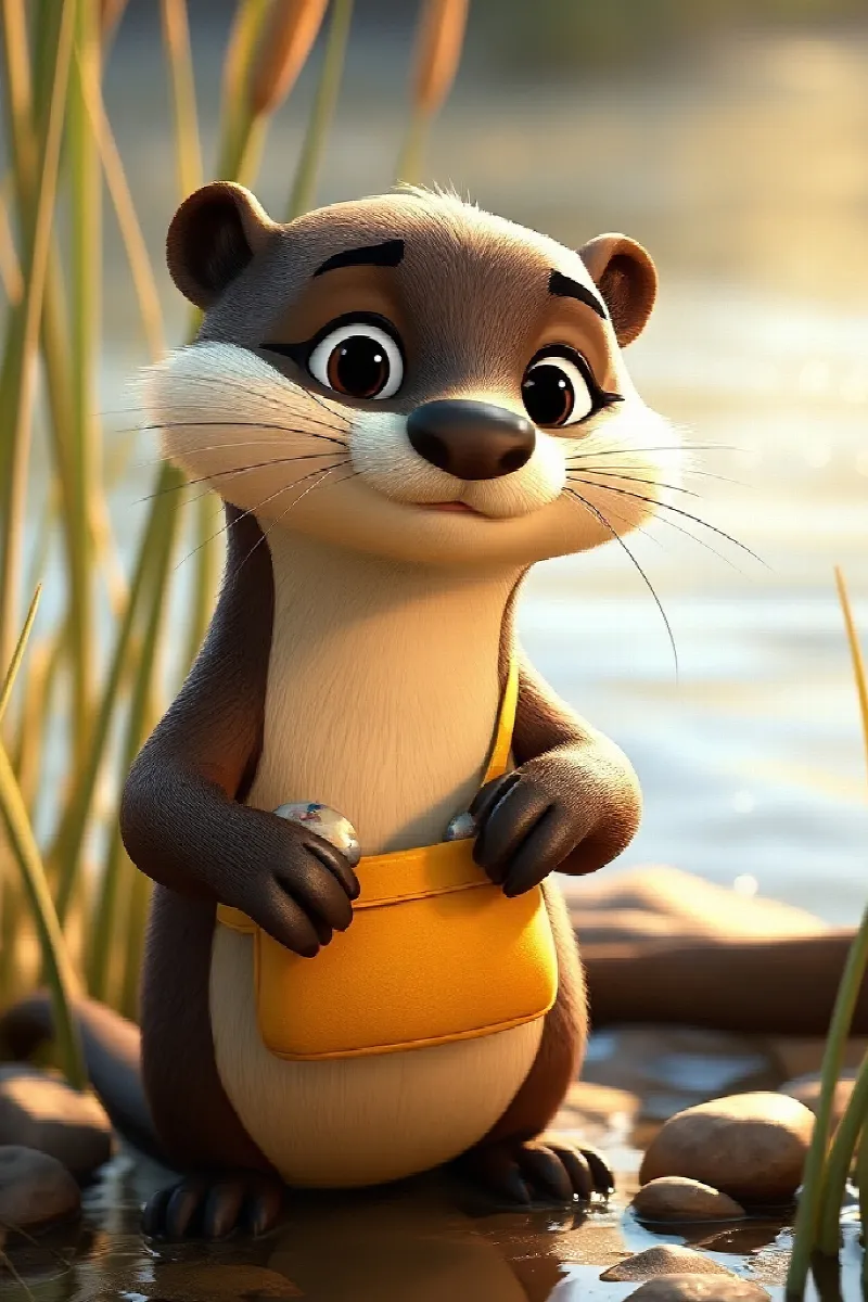Picture 2 from the tale The Otter's Missing Whistle