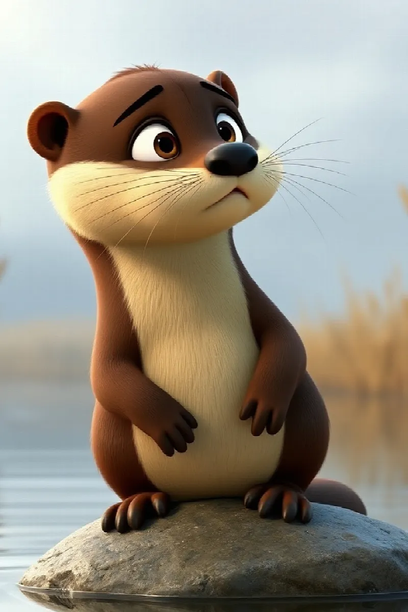 Picture 3 from the tale The Otter's Missing Whistle