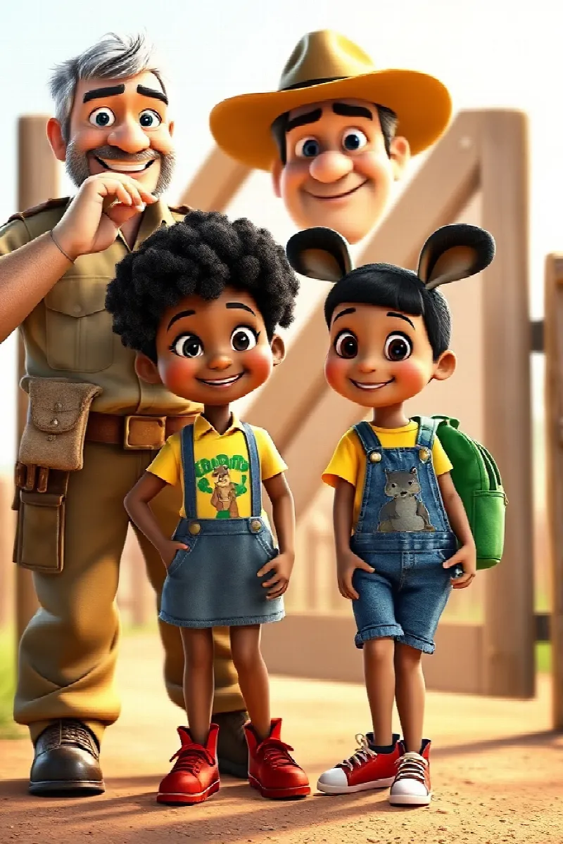 Picture 2 from the tale The Girl and the Wallaby
