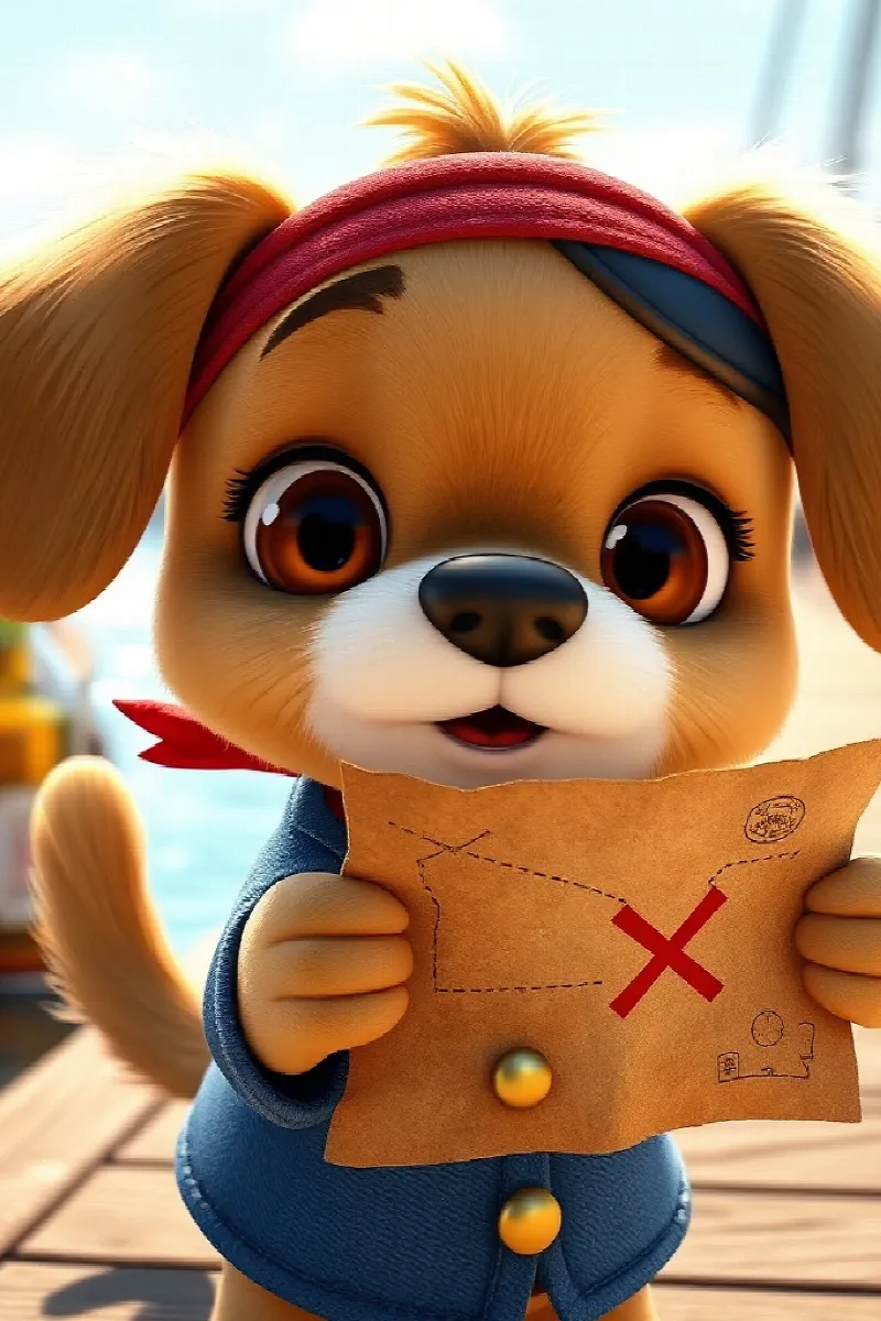Picture 2 from the tale Pirate Puppy