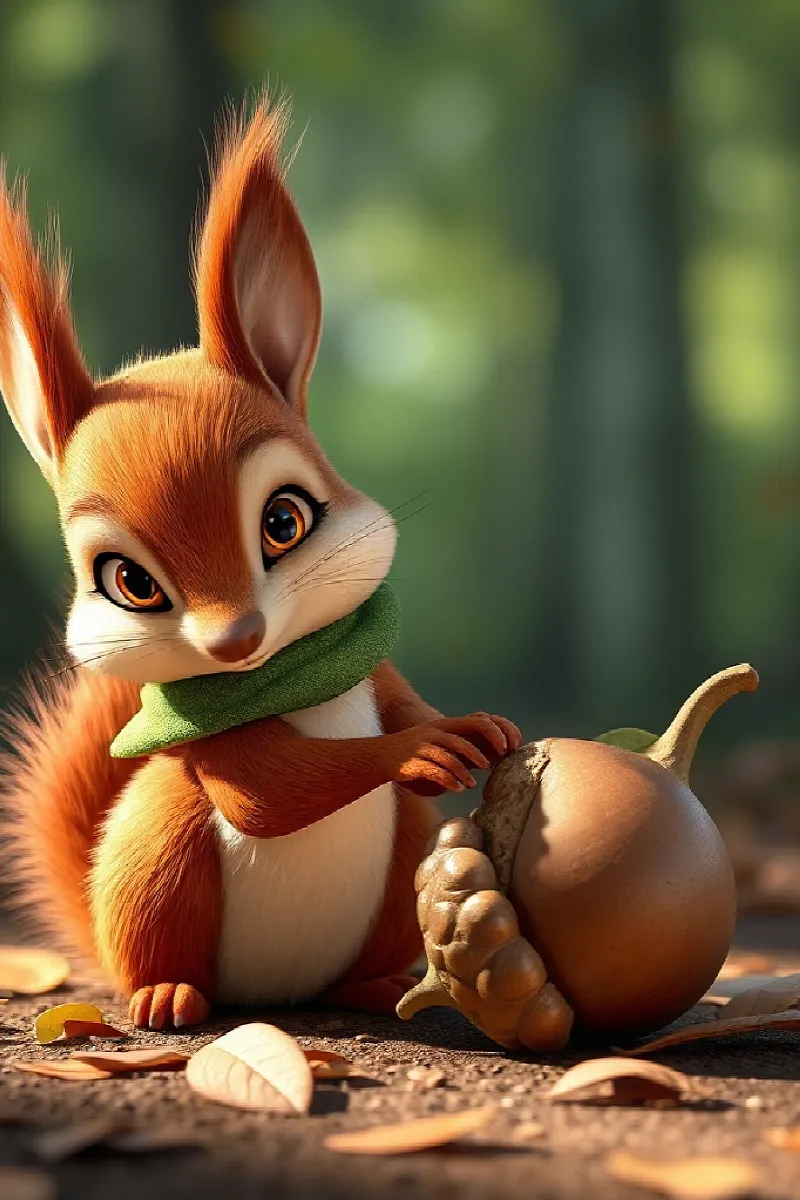 Picture 2 from the tale The Acorn Orchestra