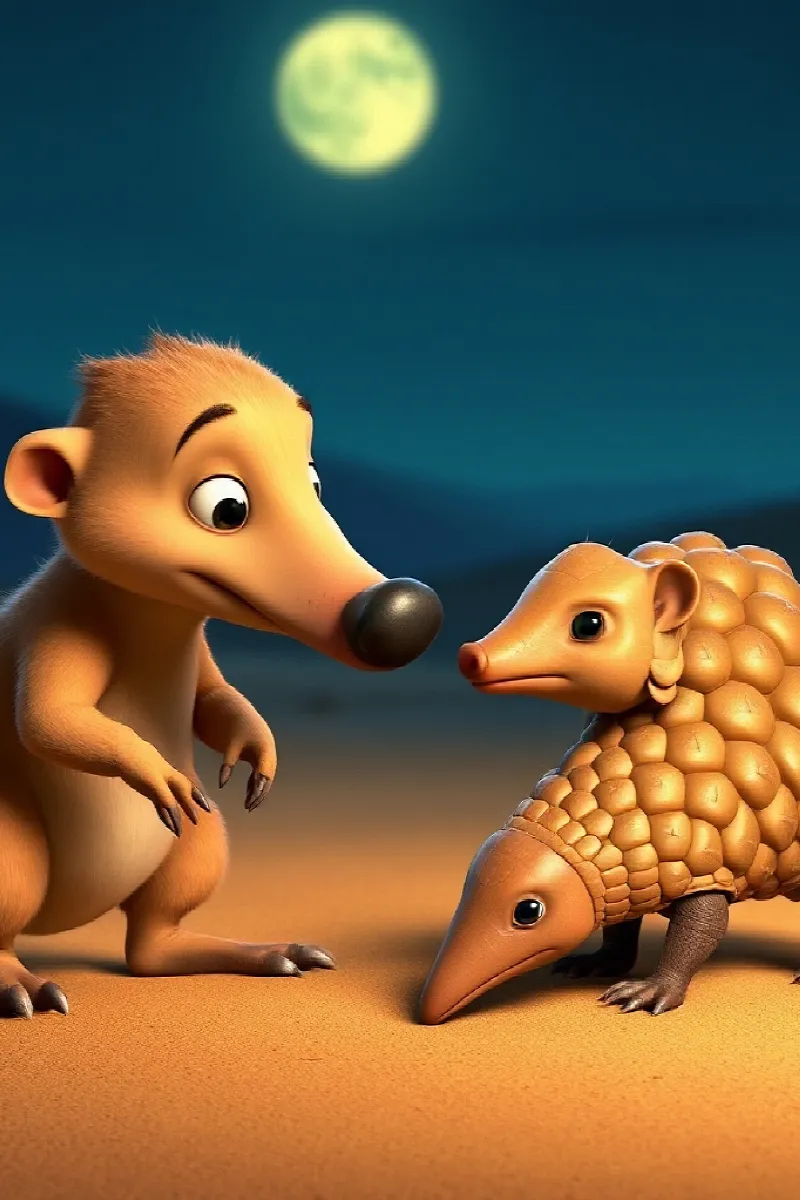 Picture 3 from the tale The Little Aardvark