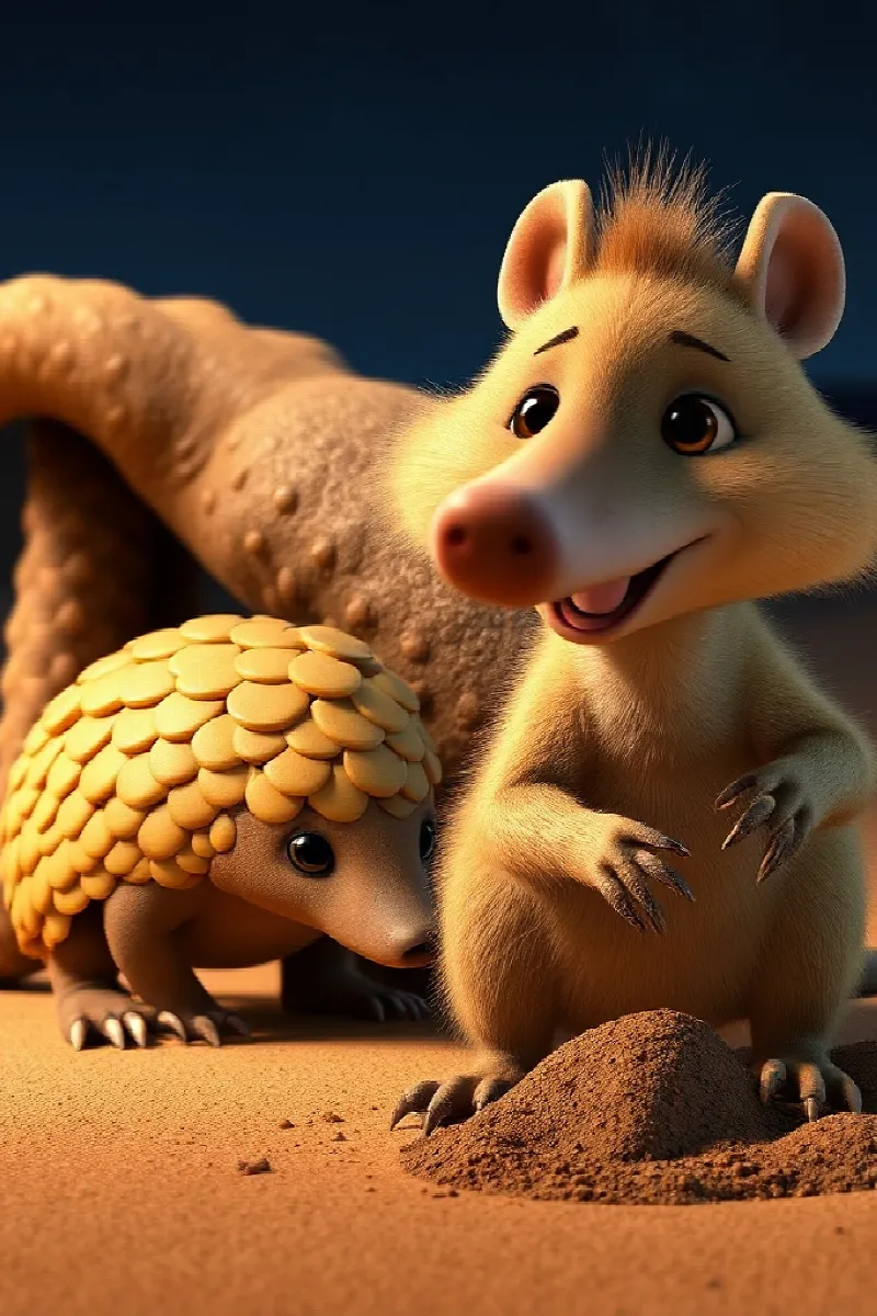 Picture 4 from the tale The Little Aardvark