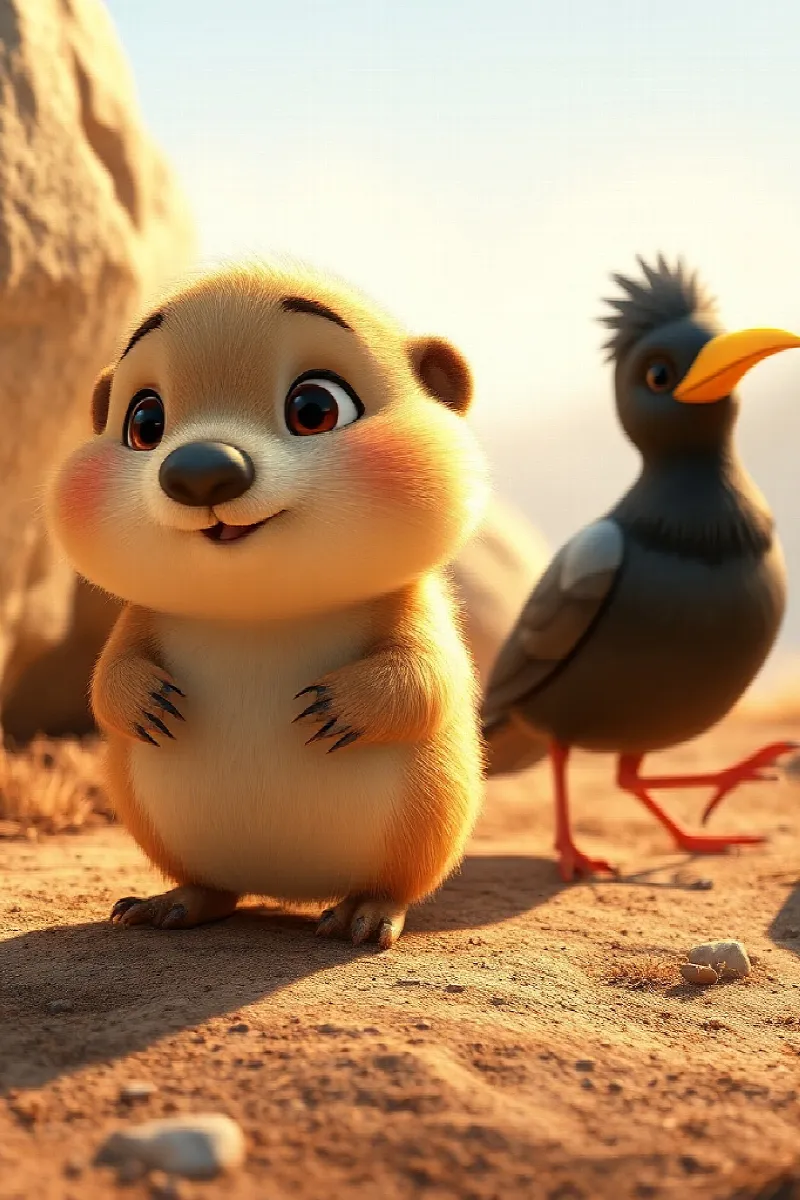Picture 4 from the tale The Little Marmot