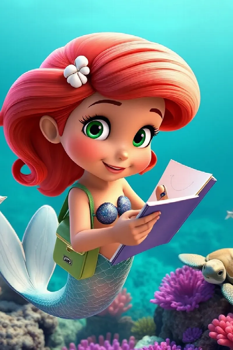 Picture 2 from the tale The Mermaid's Sketchbook