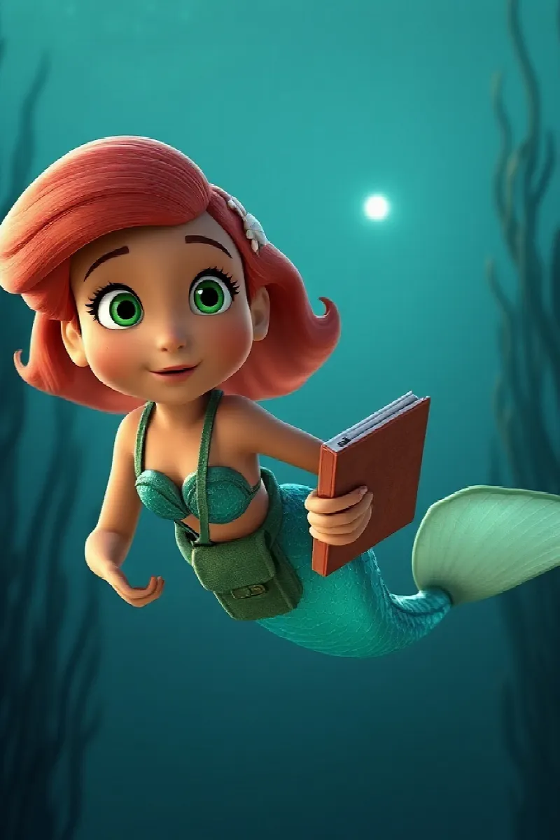 Picture 3 from the tale The Mermaid's Sketchbook