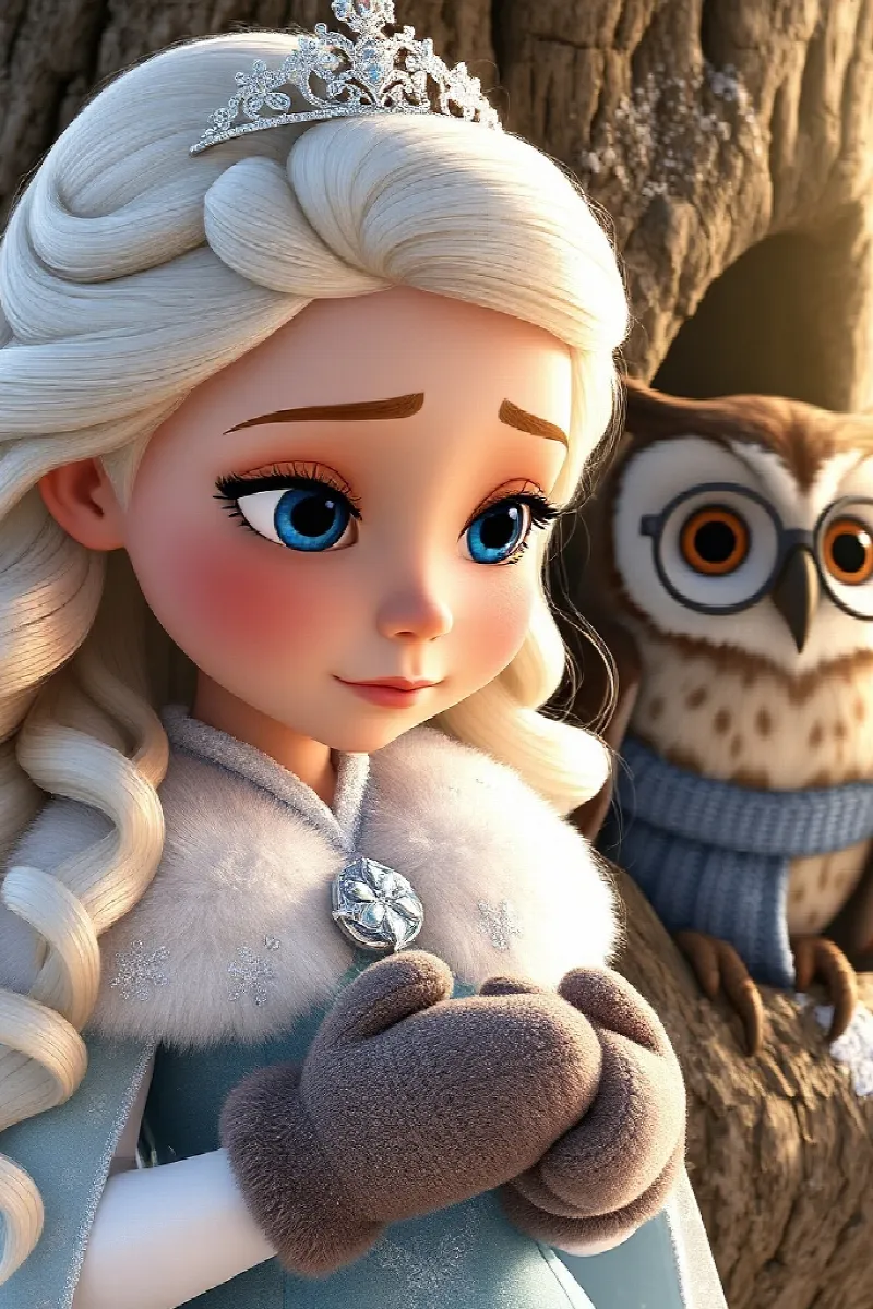 Picture 3 from the tale The Snowflake Crown