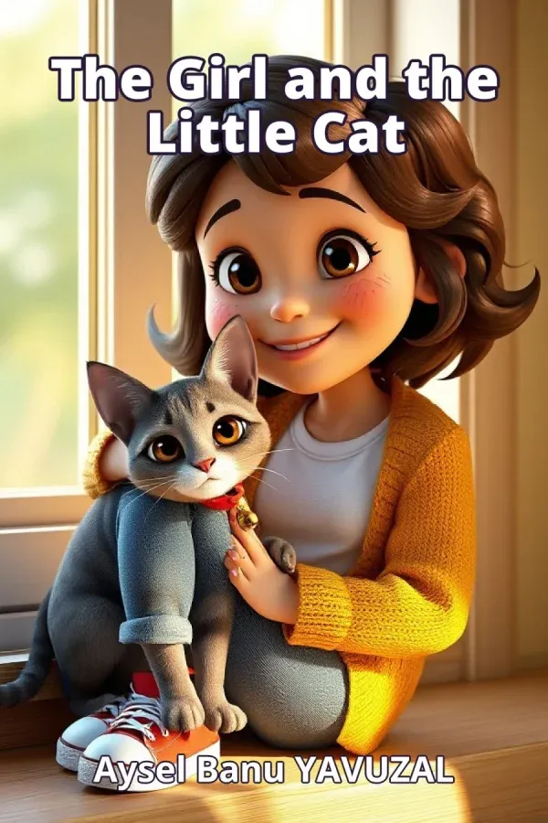 The Girl and the Little Cat