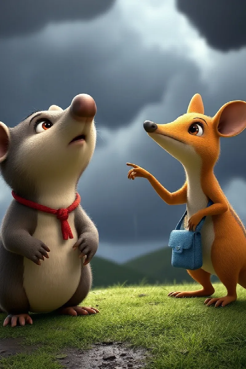 Picture 3 from the tale The Little Wombat's Promise