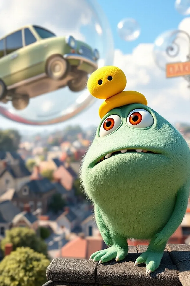 Picture 4 from the tale The Bubble Monster