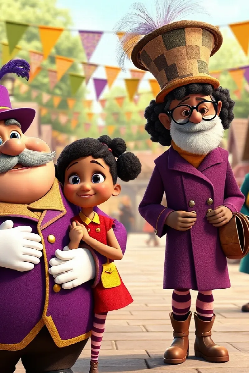 Picture 3 from the tale The Festival of Floating Hats
