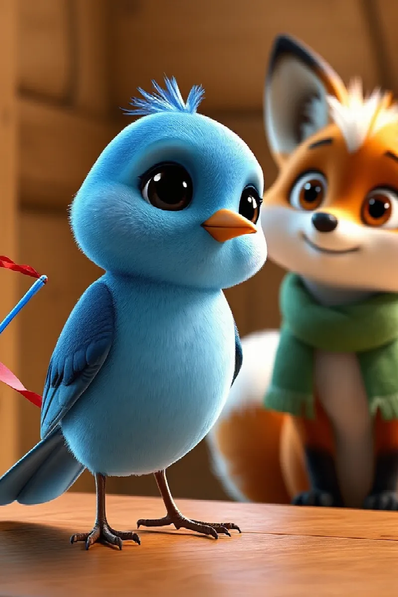 Picture 4 from the tale The Fox's Birthday Crown