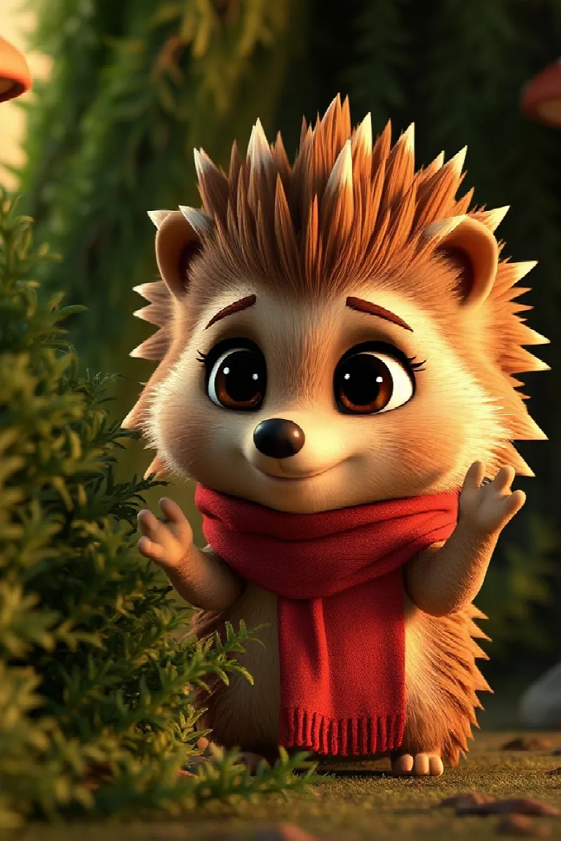 Picture 1 from the tale The Hedgehog's Tiny Theater